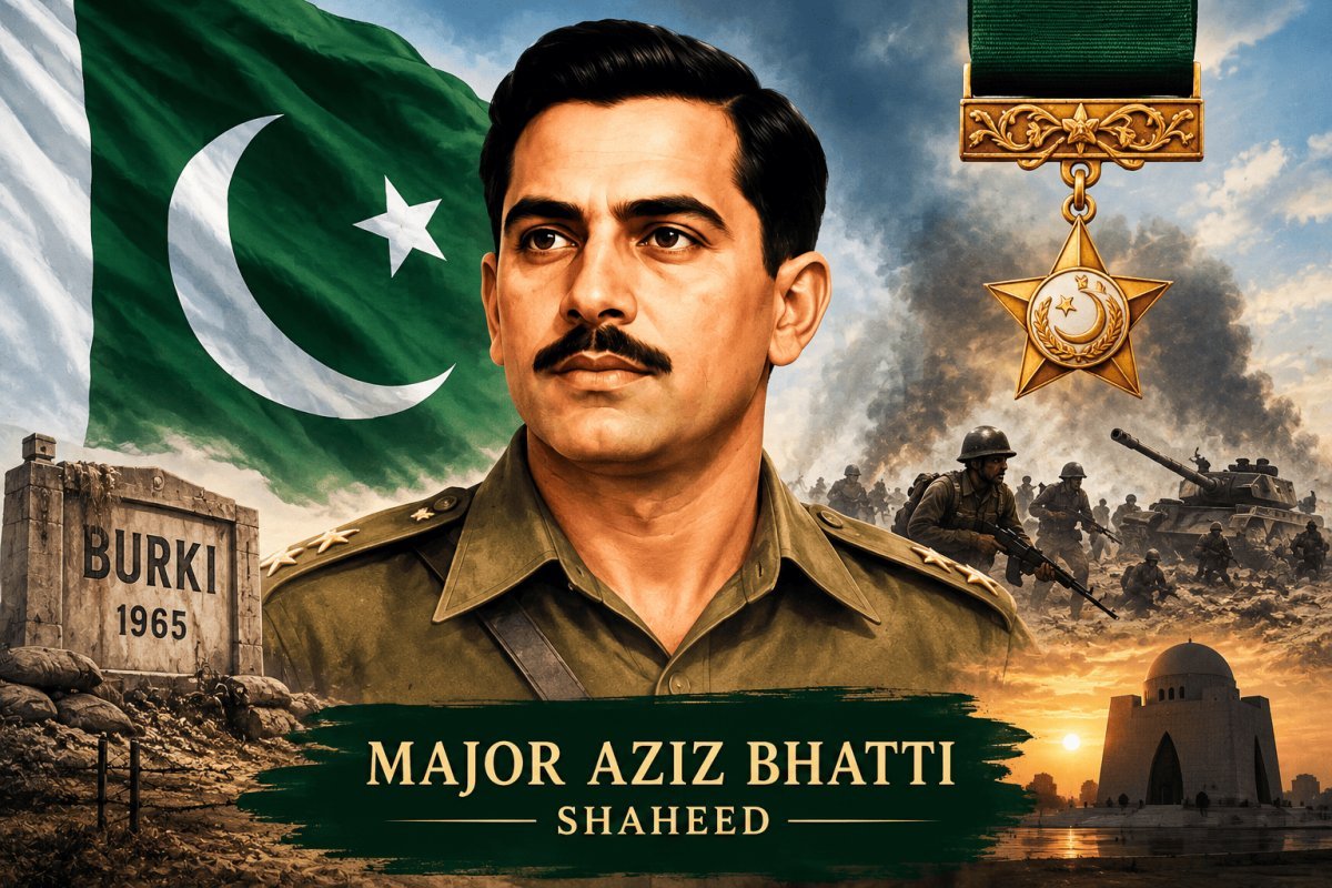 Major Aziz Bhatti Shaheed – The Hero of Pakistan