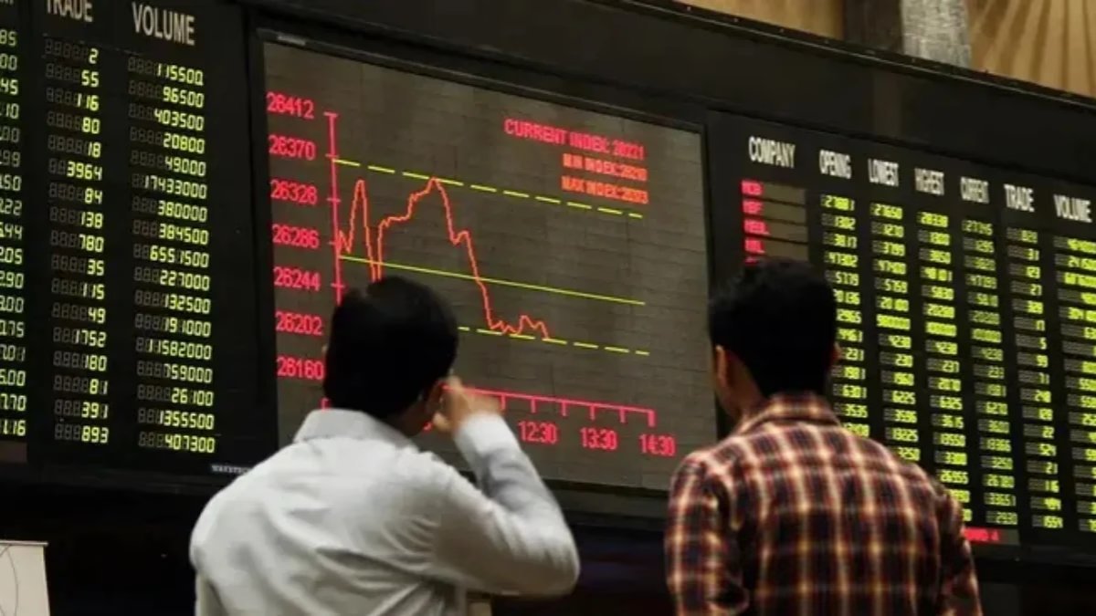 PSX market closes lower as KSE-100 index slips nearly 200 points