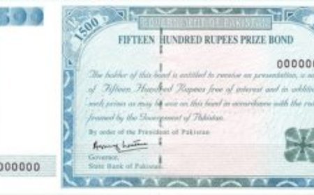 Rs 1,500 prize bond draw results announced