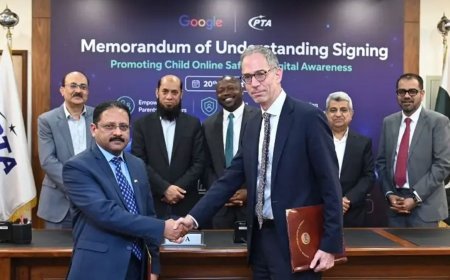 PTA, Google ink MoU to strengthen child safety in Pakistan
