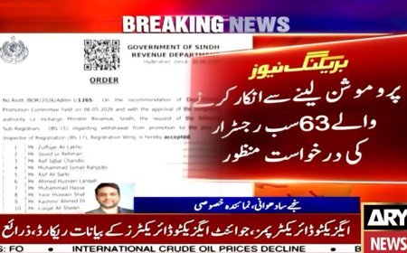 63 Sindh BS-15 sub-registrars turn down promotion to grade 17
