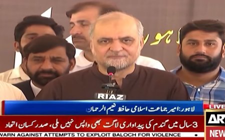 Hafiz Naeemur Rehman announces nationwide strike in September