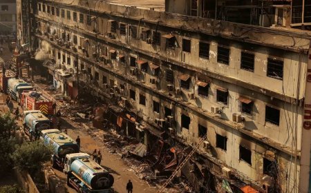 Gul Plaza fire: Sindh govt dismisses two civil defence officers