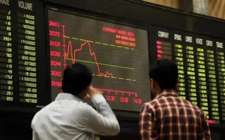 PSX market closes lower as KSE-100 index slips nearly 200 points