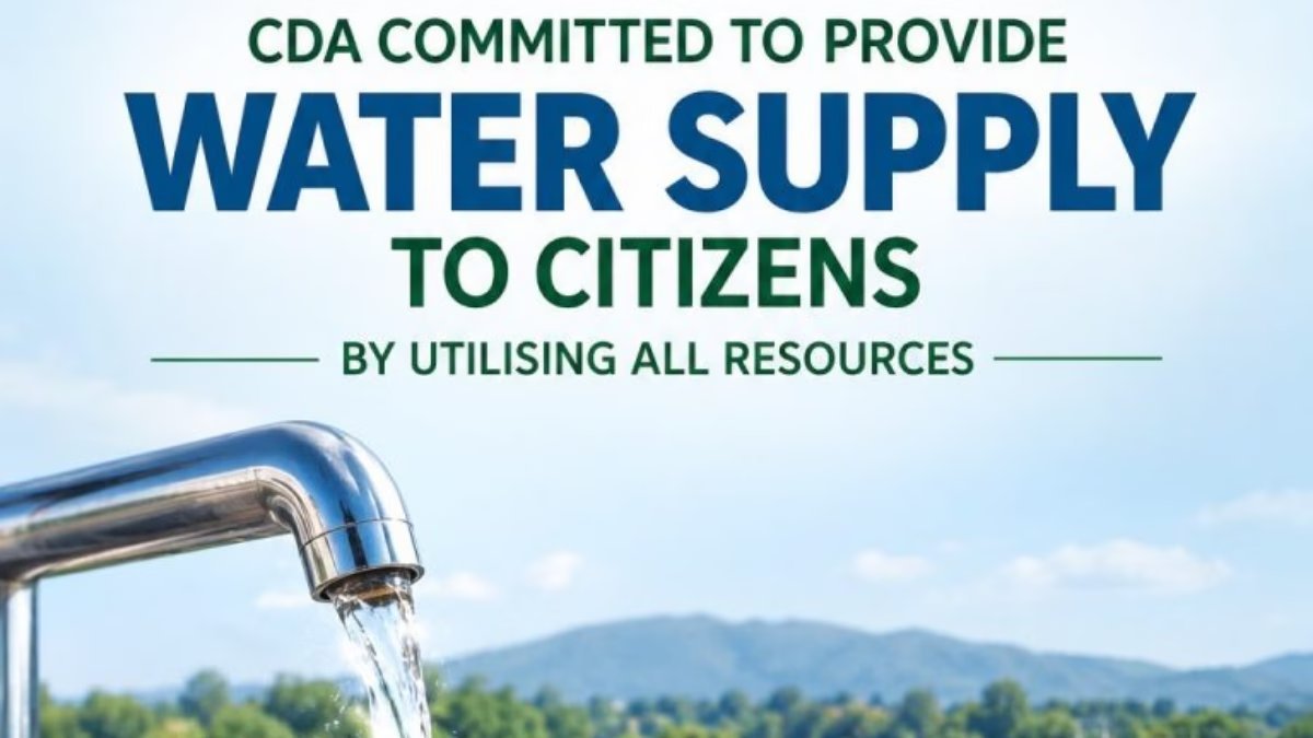 CDA cleans G-10 reservoirs as Islamabad focuses on water security