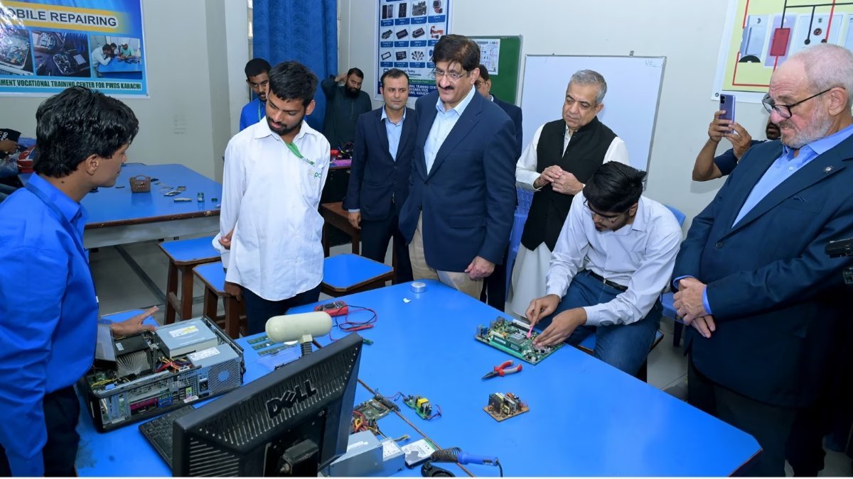 Sindh launches digital classrooms for differently-abled children