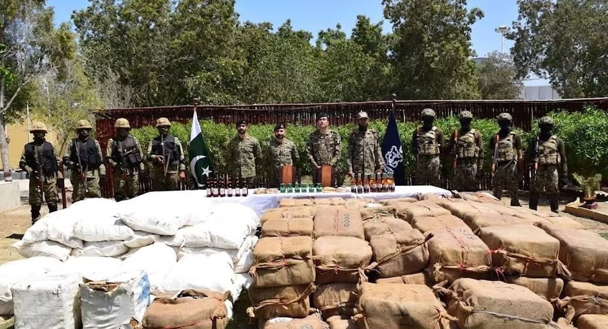 Pakistan Navy, Coast Guards seize liquor, illegal medicines in anti-smuggling operation