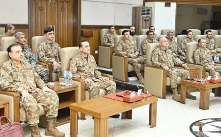 Field Marshal briefed on prevailing security situation in KP during Peshawar visit