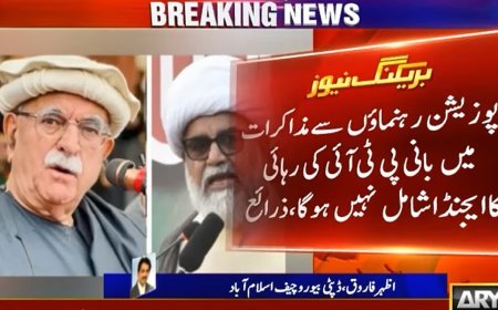 Govt links inclusion of PTI's founder affairs in talks to cancellation of long march: Sources