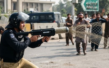 Islamabad Police get net launcher ahead of PTI Sept 27 march