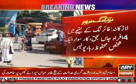 Four killed in Larkana firing over longstanding land dispute